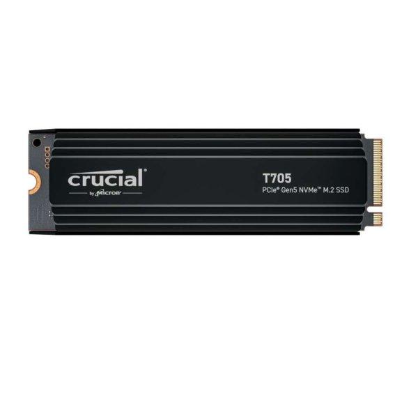 Crucial 4TB T705 PCIe Gen5 NVMe M.2 SSD hűtőbordával (CT4000T705SSD5)