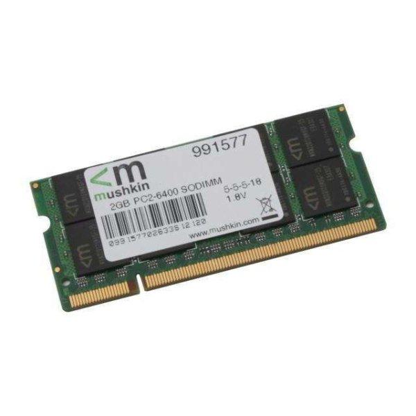 Mushkin 2GB /800 Essentials DDR2 Notebook RAM (991577)