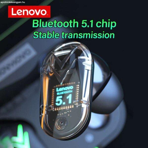 Lenovo XT82 Gamer Bluetooth 5.1 Vezeték Nélküli Fülhallgató Töltőtokkal