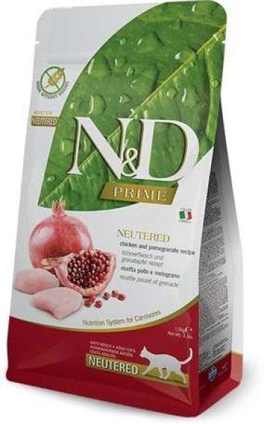 N&D Cat Adult Chicken & Pomegranate Neutered Grain Free (2 x 5 kg) 10 kg