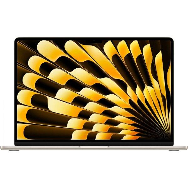 MacBook Air: Apple M3 chip with 8-core CPU and 10-core GPU, 8GB, 256GB SSD -
Starlight (MRYR3D/A)