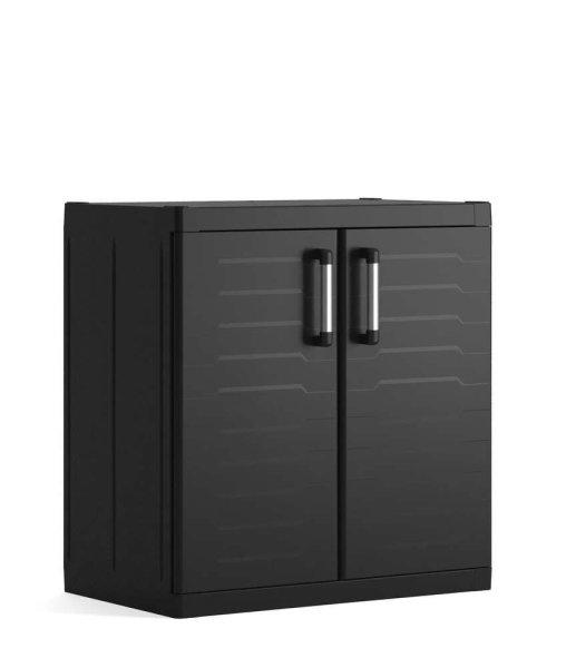 KETER DETROIT LOW XL műanyag szekrény - fekete - 93 cm