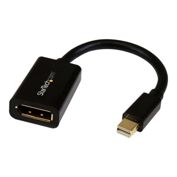 StarTech.com MDP2DPMF6IN DisplayPort kábel 0,1524 M Mini DisplayPort Fekete
(MDP2DPMF6IN)
