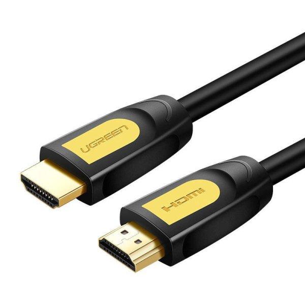 UGREEN HD101, HDMI 2.0 kábel, 4K 60Hz, HDR, 2m (fekete-sárga)