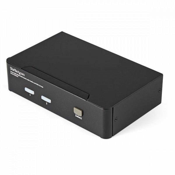 VM Kapcsoló Startech SV231HDMIUA FHD HDMI USB Fekete