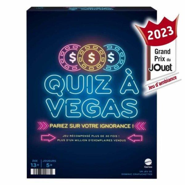 Kérdések és válaszok halmaza Mattel Quiz à Vegas (FR)