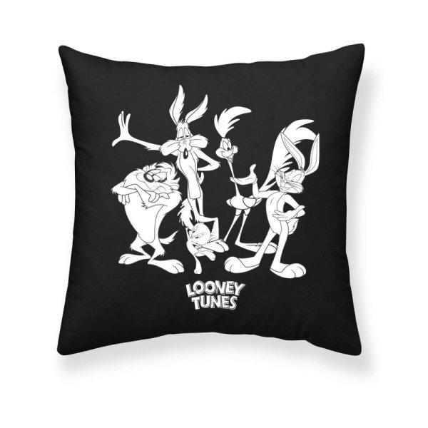 Párnahuzat Looney Tunes Looney B&w A Fekete 45 x 45 cm
