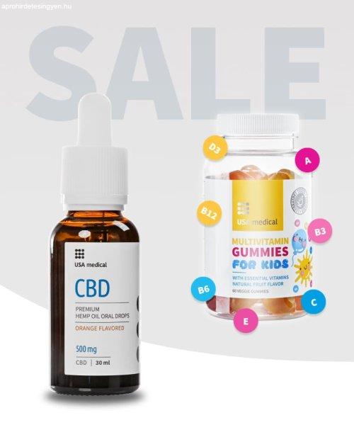 CBD Olaj 500 mg + Gyerek Gumivitamin