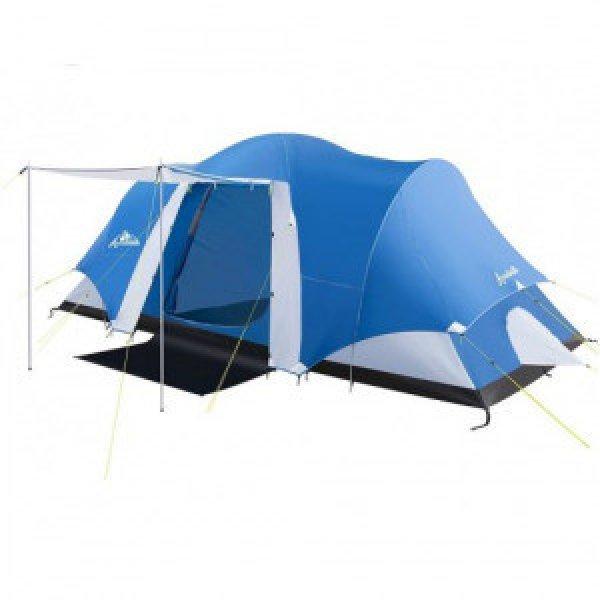 Arcadiville 4 személyes kemping sátor - kék