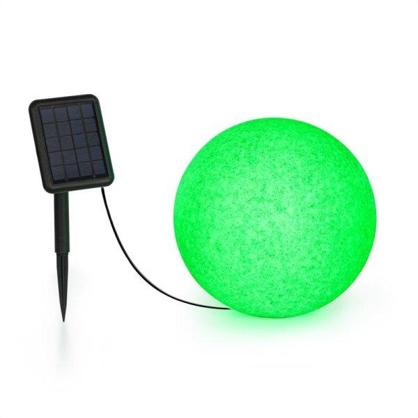 Blumfeldt Shinestone Solar 30, gömblámpa, napelem, Ø 30 cm, RGB-LED, IP68,
akkumulátor