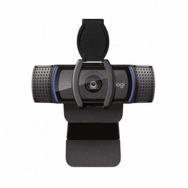 Logitech Webkamera - C920e (1920x1080 képpont, mikrofon Full HD, Carl Zeiss
objektív, Full HD, fekete)