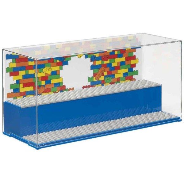 LEGO® Play & Display Klasszikus Kék vitrin platformmal (40700002)