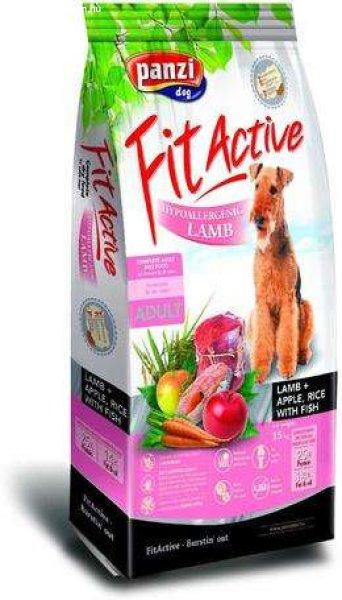 FitActive Hypoallergenic Lamb, Apple & Rice (Normál tápszemcse) 15 kg