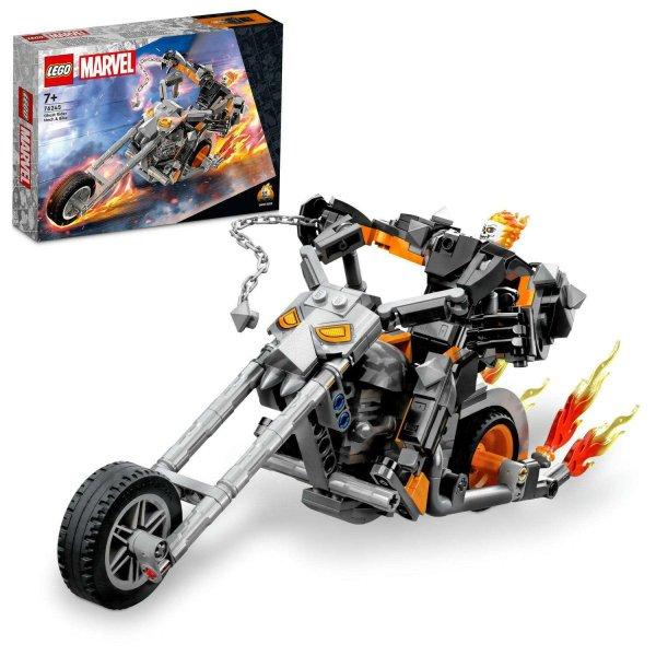 LEGO® Super Heroes Marvel Szellemlovas robot és motor 76245