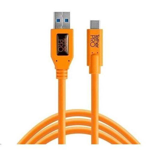Tether Tools TetherPro USB 3.0 -> USB-C 4.6m kábel narancssárga (CUC3215-ORG)
(CUC3215-ORG)