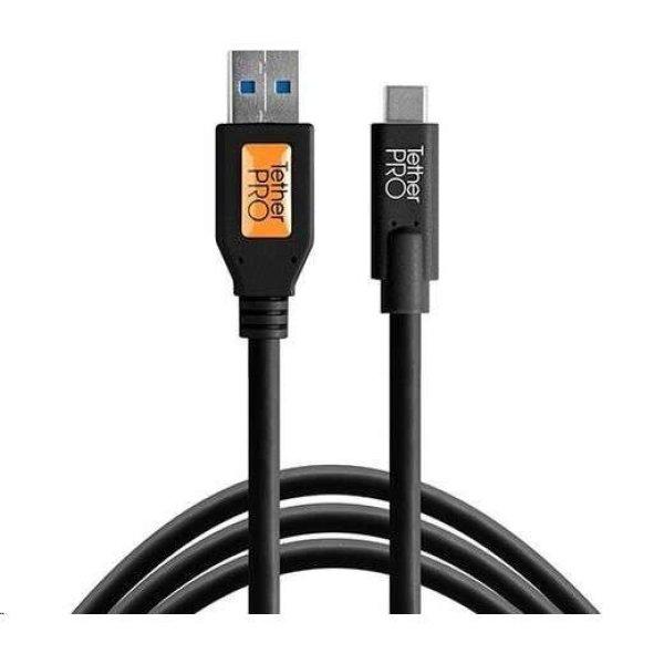 Tether Tools TetherPro USB 3.0 -> USB-C 4.6m kábel fekete (CUC3215-BLK)
(CUC3215-BLK)