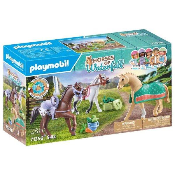 Playmobil Morgan, Quarter és Shagya lovak (71356)