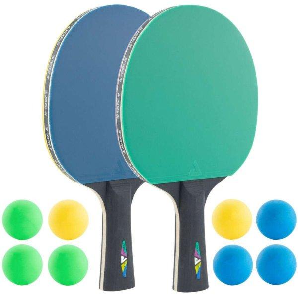 joola colorato asztalitenisz pingpong készlet 2 ütő 8 labda