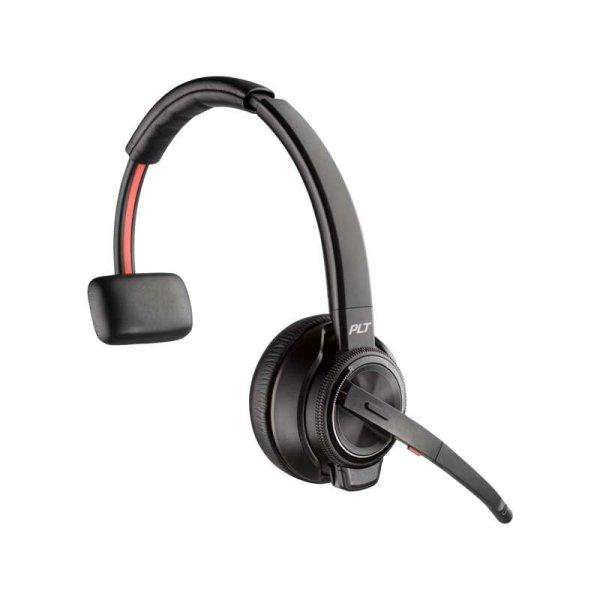 HP Poly Savi 8210 UC DECT Wireless Mono Headset - Fekete (8D3E9AA#ABB)