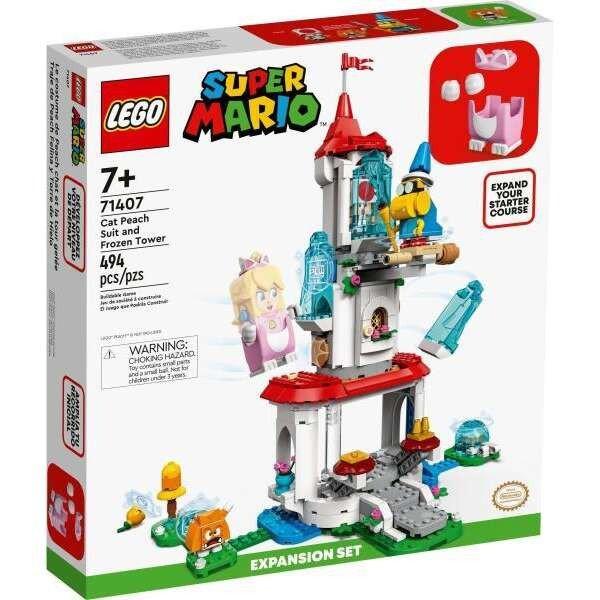 LEGO Super Mario - Peach macskajelmez és befagyott torony kiegészítő szett
(71407)