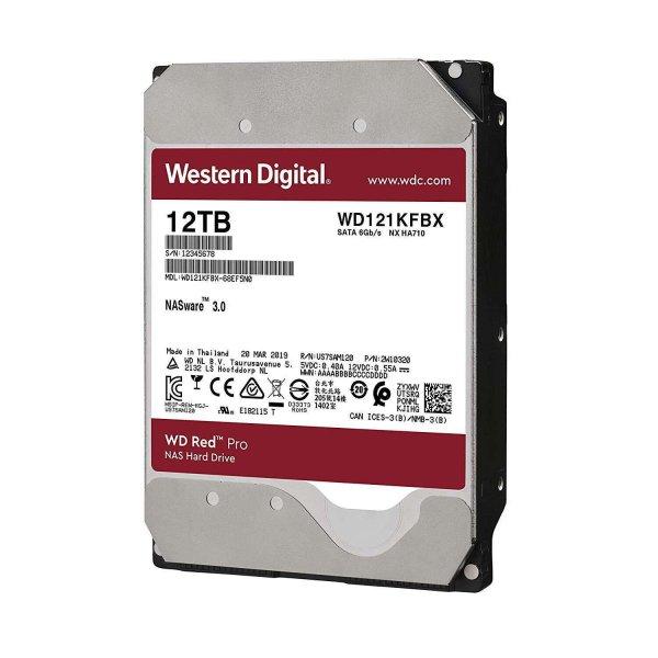 Western Digital HDD 12TB Red Pro 3,5