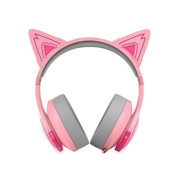 Edifier HECATE G5BT Bluetooth rózsaszín gamer fejhallgató