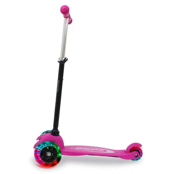 Jamara KickLight Scooter Háromkerekű roller - Rózsaszín