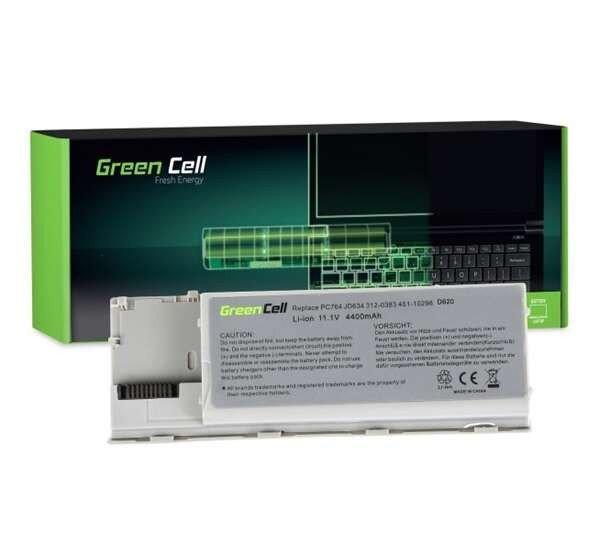 GREEN CELL akku 11.1V/4400mAh, Dell Latitude D620 D630 D630N D631