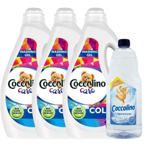 Coccolino Care Color folyékony Mosógél 3x2,4L - 180 mosás + Ajándék
Coccolino Vasalófolyadék