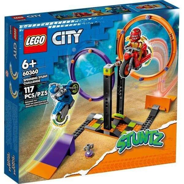 LEGO City Stuntz - Pörgős kaszkadőr kihívás (60360)