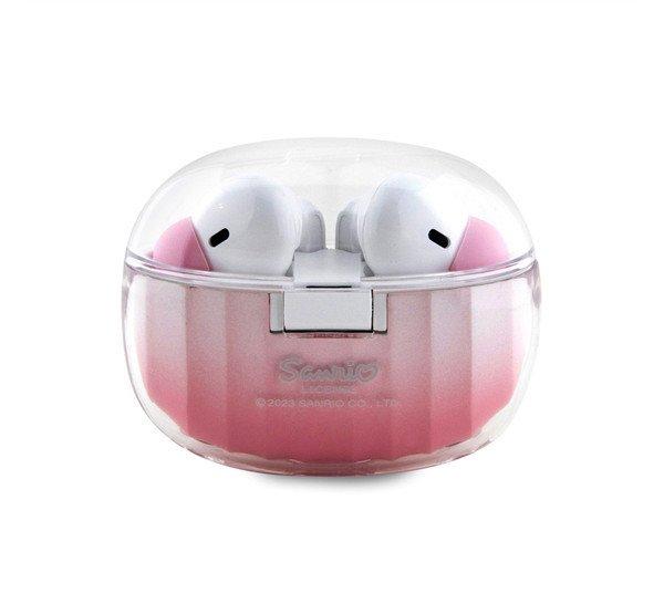 Hello Kitty True Wireless Kitty Head Logo Stereo bluetooth headset, rózsaszín