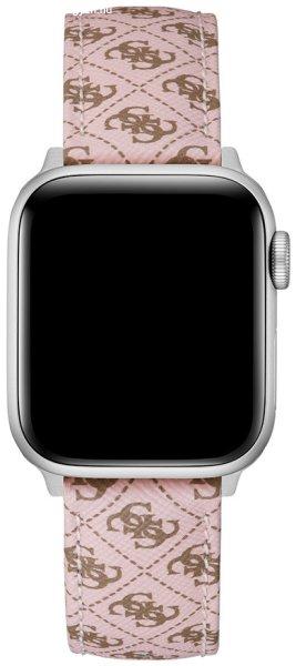 Guess Bőrszíj Apple Watch-hoz (38 - 41 mm) - Pink CS2009S2