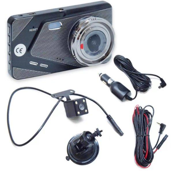 Full HD szélvédőre helyezhető 170°-os
látőszögű autós tolatókamera 1080p (BBV)