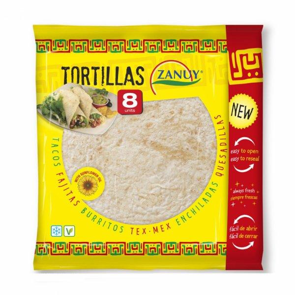 Zanuy búza tortilla 20cm 8db 320g