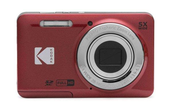 Kodak Pixpro FZ55 Kompakt Digitális fényképezőgép - Piros
