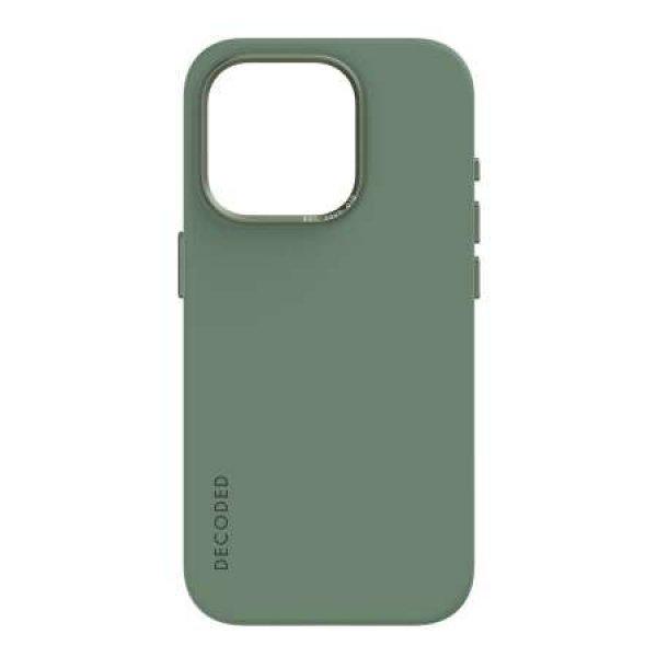 Decoded szilikon MagSafe tok iPhone 15 Pro - zöld