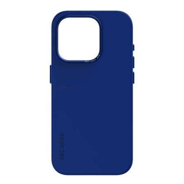 Decoded szilikon MagSafe tok iPhone 15 Pro - kék