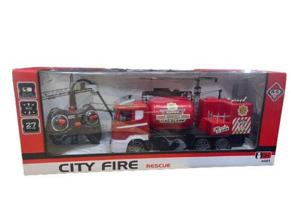 SilverHome City Fire Távirányítós Tűzoltókocsi