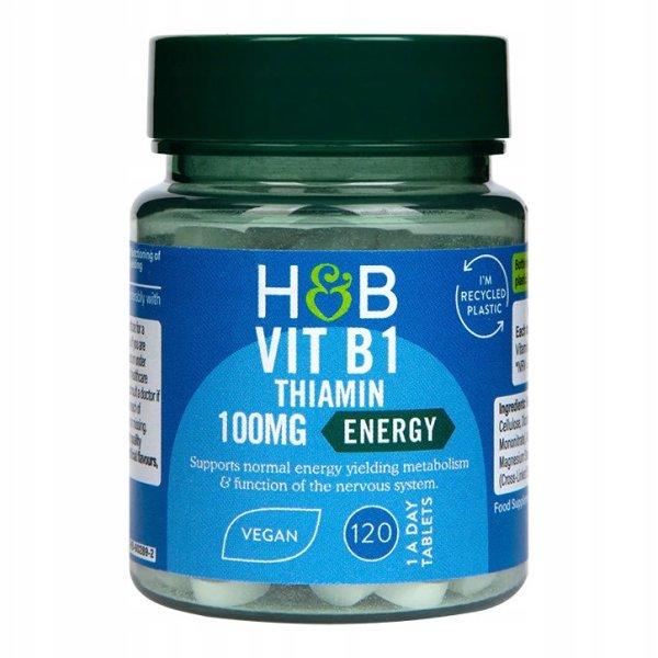 H&B b1-vitamin tabletta 396mg 120 db