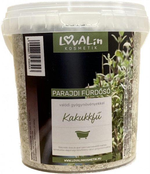 Lovalin parajdi fürdősó valódi gyógynövénnyel kakukkfűvel 1000 g