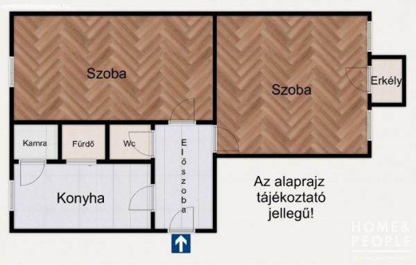 2 szobás lakás a nagykörúton! - Szeged