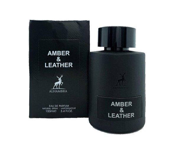 Alhambra Amber & Leather - EDP 2 ml - illatminta spray-vel