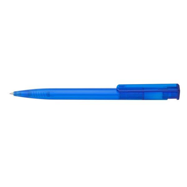 Golyóstoll nyomógombos 0,8mm, műanyag transparens kék test, Ico Star,
írásszín kék 2 db/csomag