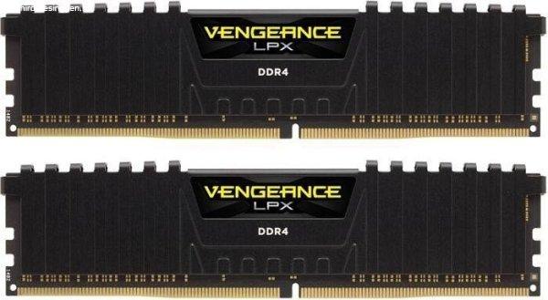 Corsair 16GB DDR4 2400MHz Kit(2x8GB) Vengeance LPX Black