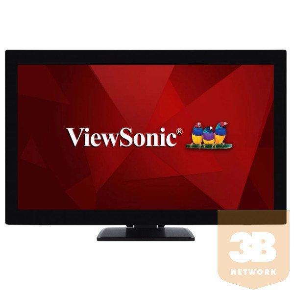 ViewSonic Portable Monitor 27" - TD2760 (VA,16:9, 1920x1080, 10 point
Touch, 6ms, 250cd/m2, VGA, DP, HDMI, USB, SPK)