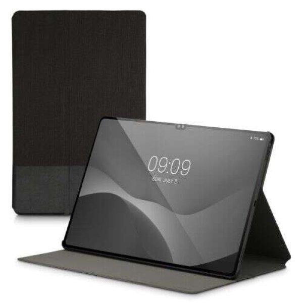 Huzat Samsung Galaxy Tab S8 Ultra táblagéphez, Kwmobile, szürke/fekete,
textil, 57139.73