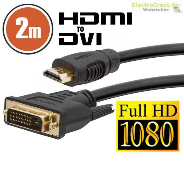 DVI-D / HDMI kábel ? 2 m